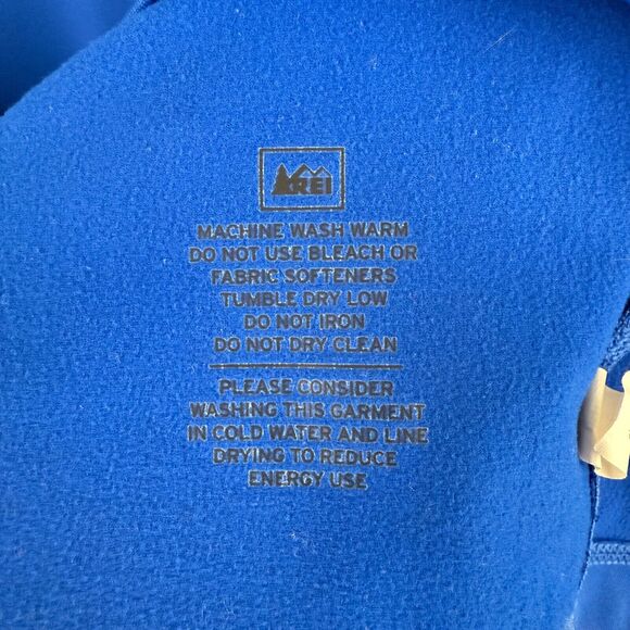 REI Co-Op Hiking Shirt Mens‎ XL Blue Base Layer Activewear Outdoor Long Sleeve - Picture 4 of 12